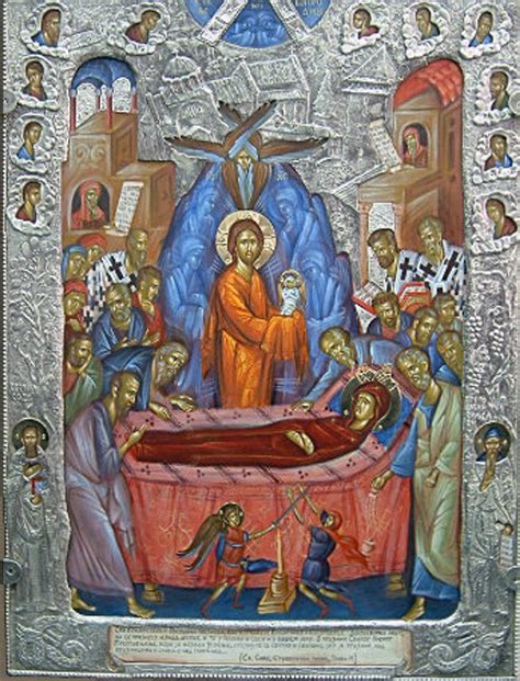 Dormition of the Theotokos Icon- Icon II - OrthodoxGifts.com