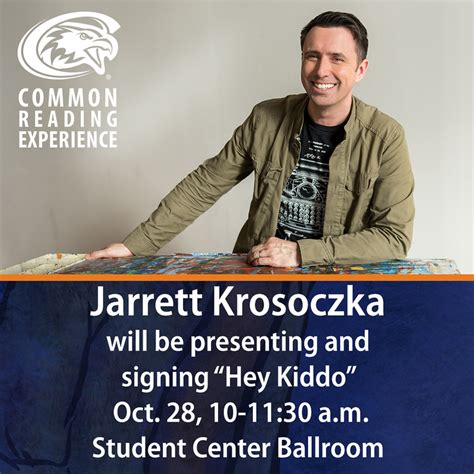 2019 | 'Hey Kiddo' author will visit campus Monday | Chadron State College