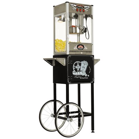 FunTime Palace Popper 8oz Commercial Popcorn Machine with Cart ...