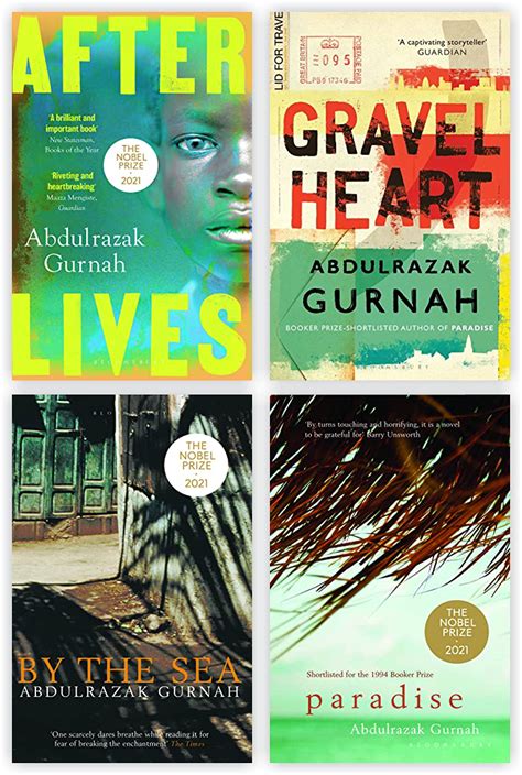 4 Bestselling Books combo by Abdulrazak Gurnah [Afterlives; By the Sea ...