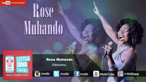 Kitimutimu | Rose Muhando | Official Audio - YouTube