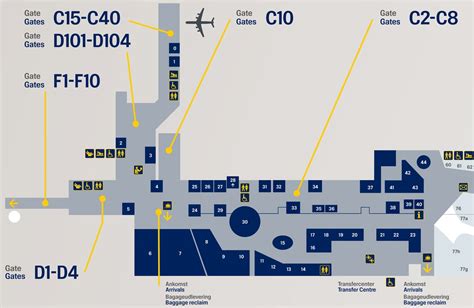 Copenhagen Airport Floor Plan - floorplans.click