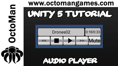 Unity 5 Tutorial: Simple Audio Player - YouTube