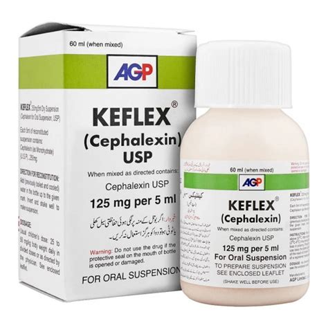 Keflex suspension 125mg - smarthealer.pk