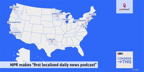 NPR makes 'first localised daily news podcast'