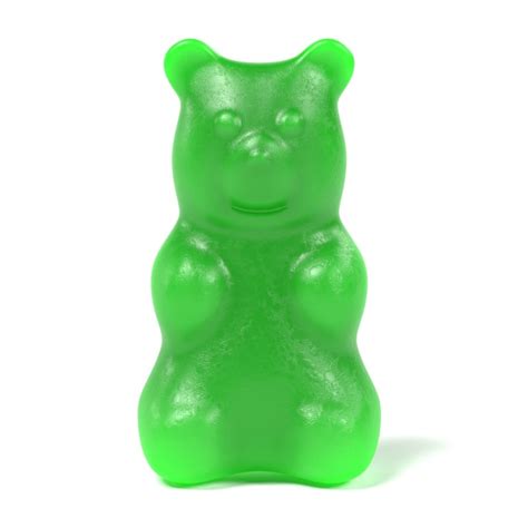 3d gummy bear model