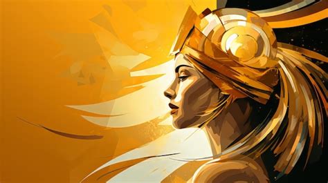 Premium AI Image | Athena The greek goddess of wisdom