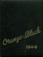 Brunswick High School - Orange Black Yearbook (Brunswick, ME), Covers 1 - 15