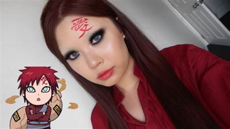 GAARA INSPIRED MAKEUP LOOK - YouTube