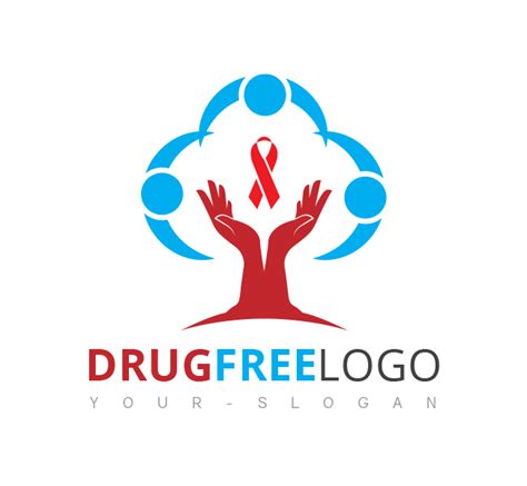 Drug Free Logo & Business Card Template - The Design Love