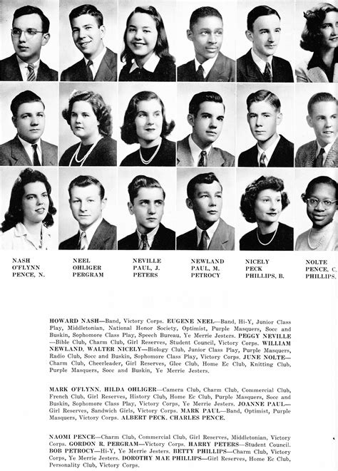 1943 Middletown High School yearbook - Ohio. | Vintage yearbook, High school yearbook, 1940s ...