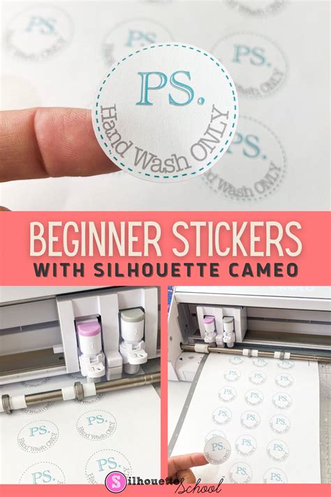 Silhouette CAMEO Sticker Tutorial for Beginners - Silhouette School