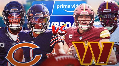 Bears Commanders: How to watch Thursday Night Football on TV, stream, date