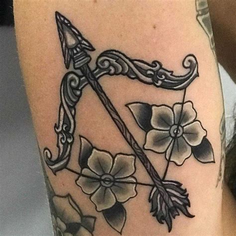 Bow And Arrow Tattoo Ideas For Passionate People🏹