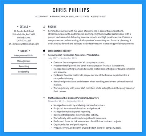 Resume header: Examples, instructions and tips to getting the top of ...