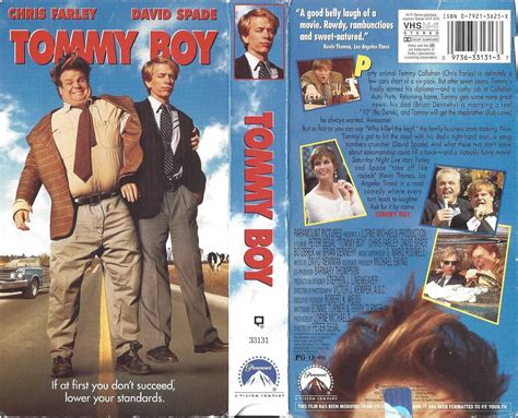 Tommy Boy (1995) [Netflix/Purchase on Youtube] : VHScoverART