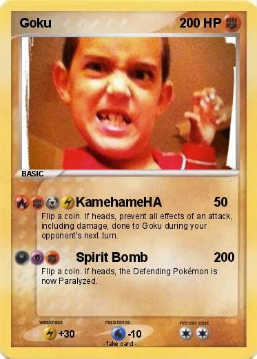 Pokémon Goku 7069 7069 - KamehameHA - My Pokemon Card