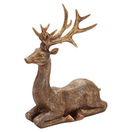 Comet Reindeer Decor | Reindeer statue, Reindeer decorations, Deer decor