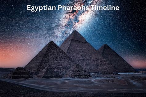 Egyptian Pharaohs Timeline - Have Fun With History