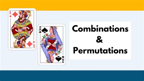 Combinations & Permutations (pair probability - pairs, pockets and aces) - YouTube