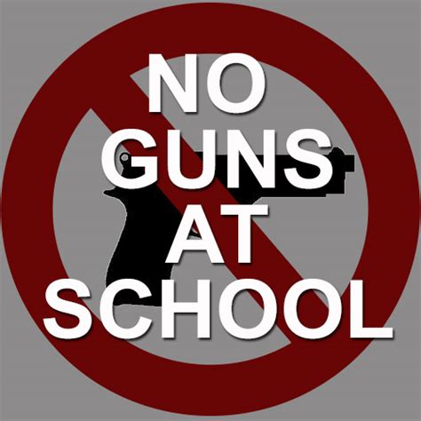 Alabama School Connection » No Guns at School, Period