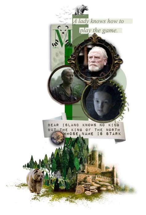 House Mormont "Here We Stand" | House mormont, Bear island, King in the north