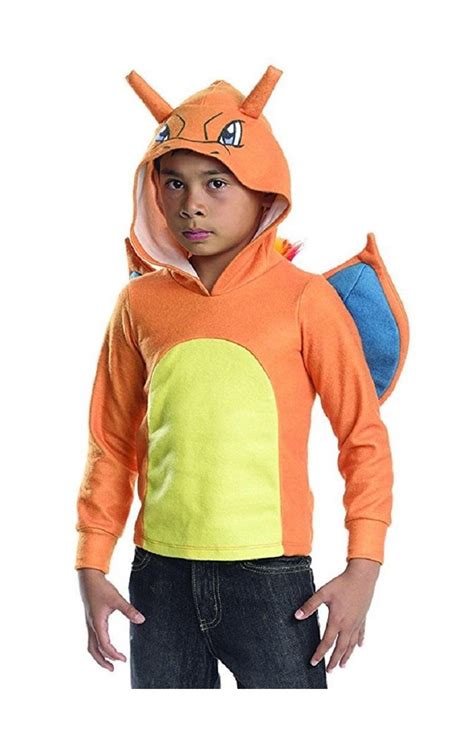 Pokemon Charizard Child Costume Hoodie - PartyBell.com