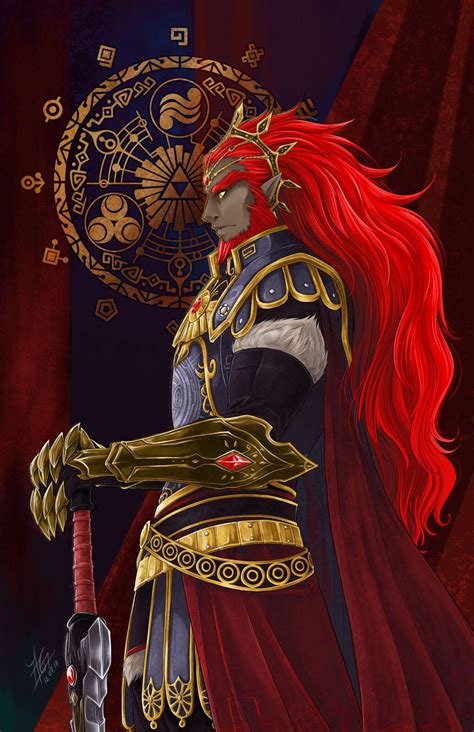 Ganondorf, Anna Giovannini on ArtStation at https://www.artstation.com ...