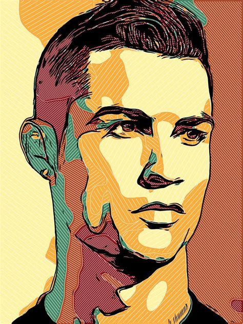 Cristiano Ronaldo Painting by Dmitry O | Saatchi Art