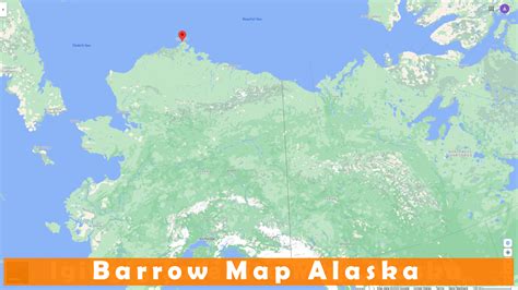 Barrow Alaska Map