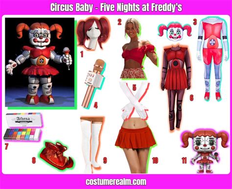 How To Dress Like Dress Like Circus Baby Guide For Cosplay & Halloween