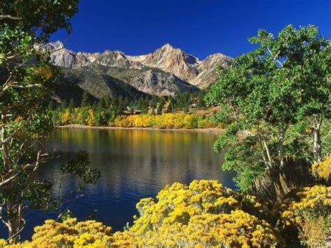 california nature, california nature | Mountain landscape, Mountain wallpaper, Twin lakes