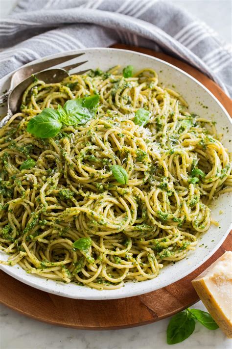 Spaghetti Pesto Recipe