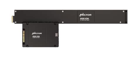 Micron Unveils SSDs: Micron 6500 ION NVMe SSD and Micron XTR NVMe SSD