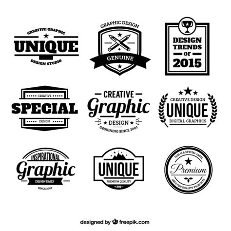 Set Of 300+ Free Logo Templates