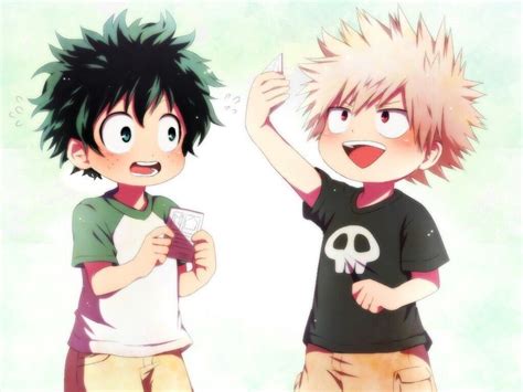 Deku And Kacchan As Children Wallpapers - Wallpaper Cave