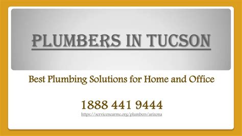 PPT - Plumbers in Tucson PowerPoint Presentation, free download - ID:9043510