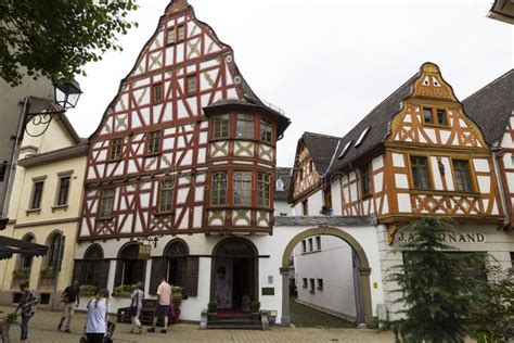 Limburg, Germany, Narrow Street of Old Medieval Town Stock Image ...