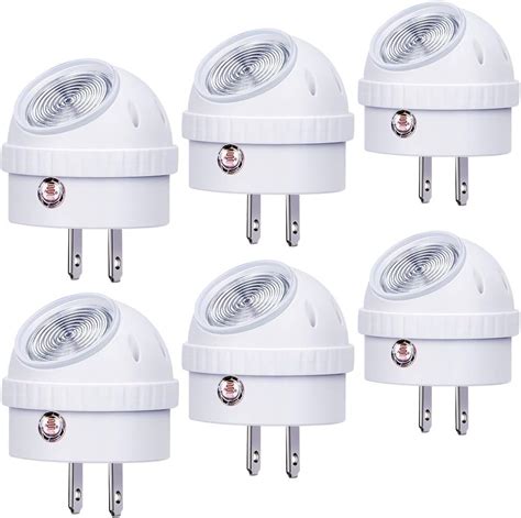 Emotionlite Plug-in Night Lights, Warm White LED Nightlight, 360 ...