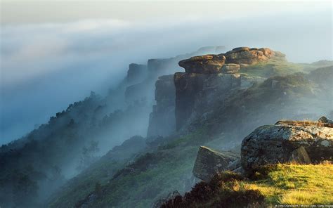 Curbar Edge Derbyshire England-November 2015 Bing Wallpaper Preview | 10wallpaper.com