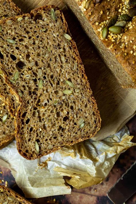 Spelt Bread Recipe with Seeds (vegan, no oil, no sugar) - Ve Eat Cook Bake