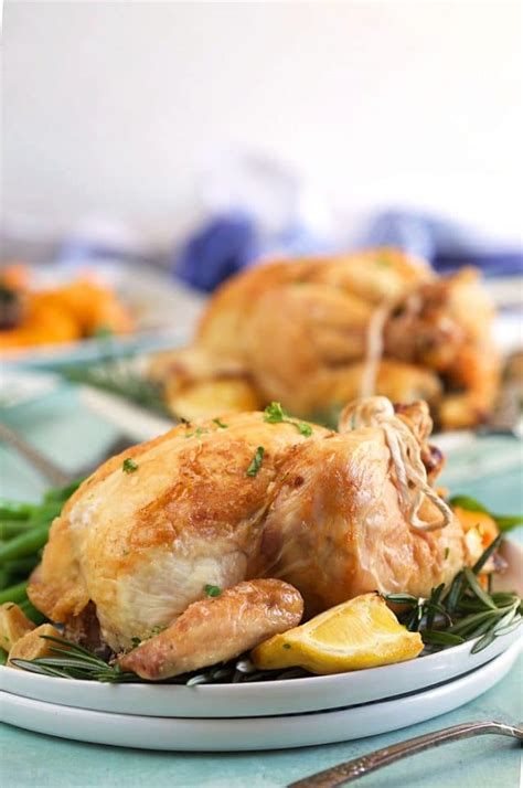 Crispy Baked Cornish Hen Recipe - The Suburban Soapbox