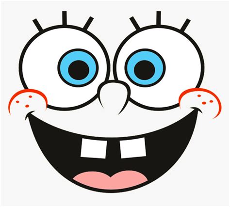 Spongebob Face Png - Spongebob Face Clipart, Transparent Png - kindpng