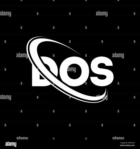 DOS logo. DOS letter. DOS letter logo design. Initials DOS logo linked ...