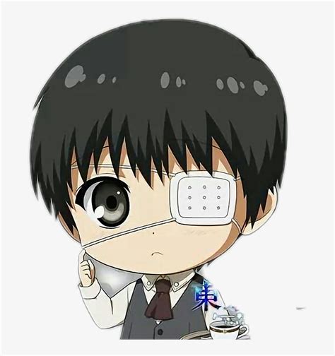 Download Tokyo Ghoul- Kaneki Chibi Freetoedit - Anime Chibi Tokyo Ghoul ...