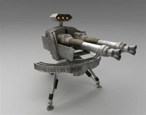 ArtStation - Star Wars Battlefront Infantry Turret