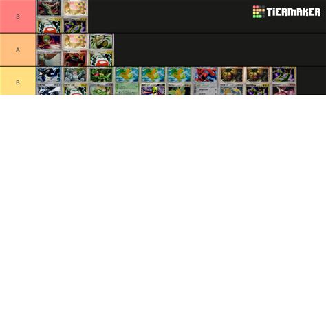 Pokemon TCG EX Series Tier List (Community Rankings) - TierMaker