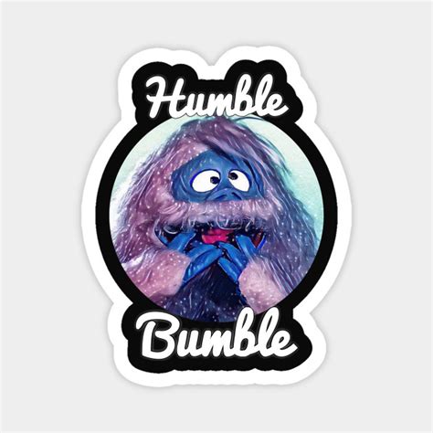 Humble Bumble Monster - Christmas - Magnet | TeePublic