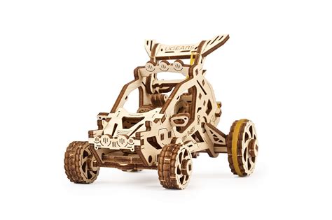 Buy UGEARS Mini Buggy - 3D Puzzle for Kids and Adults - Small Motor ...