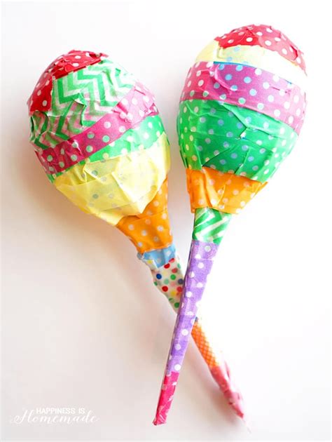 Kids Craft: Egg Shaker Maracas - Happiness is Homemade